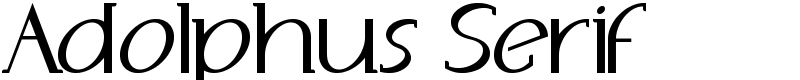 Adolphus Serif