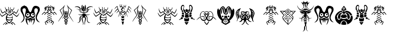 Abstract Alien Symbols