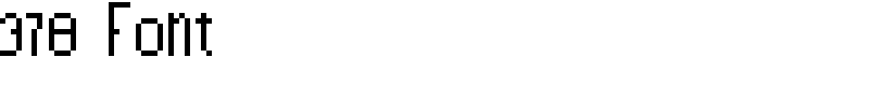 378 Font