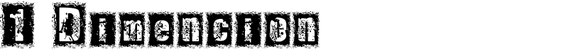 1 Dimencion