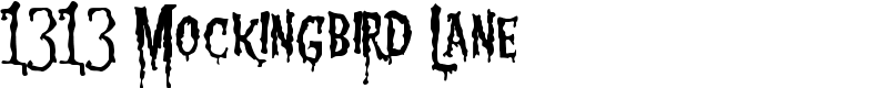 1313 Mockingbird Lane