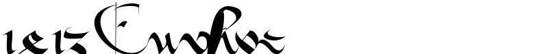 1413 Cursive