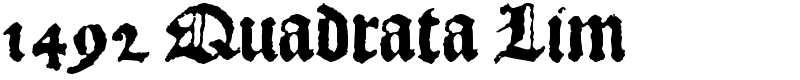1492 Quadrata Lim