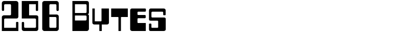 256 Bytes