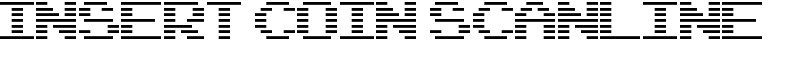 Insert Coin scanline