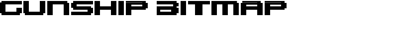 Gunship Bitmap