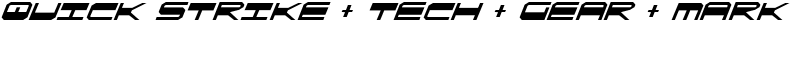 Quick Strike + Tech + Gear + Mark