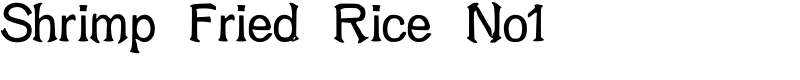 Shrimp Fried Rice No1