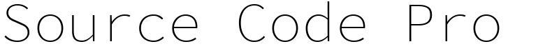 Source Code Pro