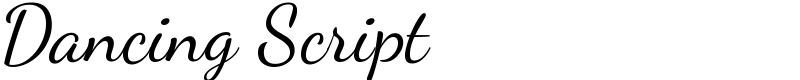 Dancing Script