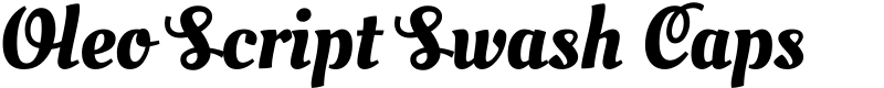 Oleo Script Swash Caps