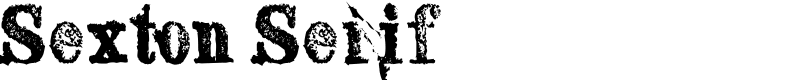 Sexton Serif
