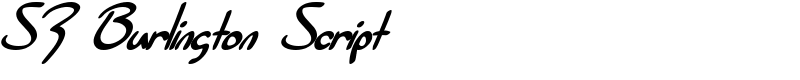 SF Burlington Script