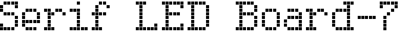 Serif LED Board-7