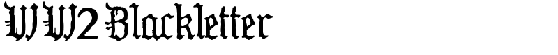 WW2Blackletter