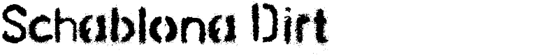 Schablona Dirt