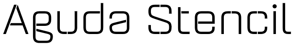 Aguda Stencil