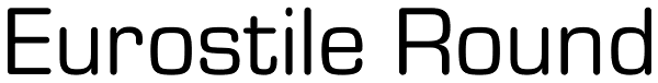 Eurostile Round