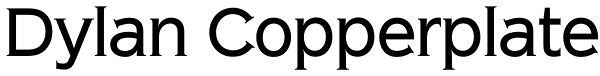 Dylan Copperplate