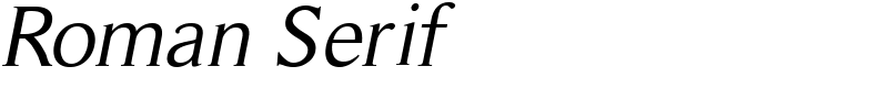 Roman Serif