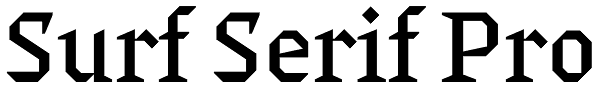 Surf Serif Pro