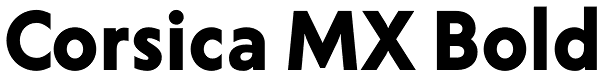 Corsica MX Bold Font