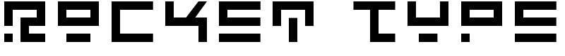 Rocket Type Font