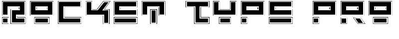 Rocket Type Pro Font