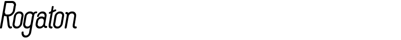 Rogaton Font