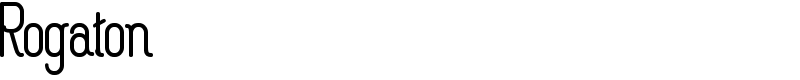 Rogaton Font
