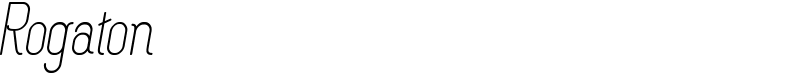 Rogaton Font