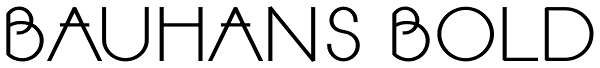 BAUHANS Bold Font