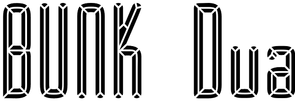 BUNK Dua Font