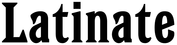 Latinate Font