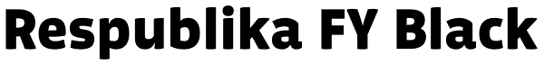 Respublika FY Black Font