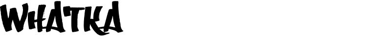 Whatka Font