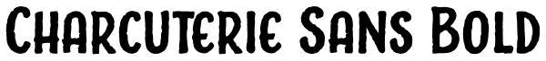 Charcuterie Sans Bold Font
