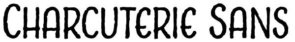 Charcuterie Sans Font