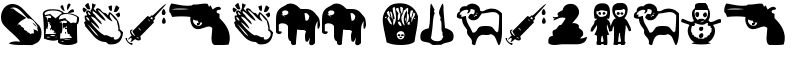 whatsapp emoticons Font