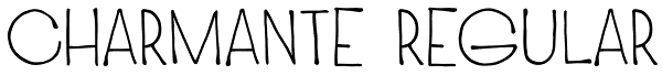 Charmante Regular Font