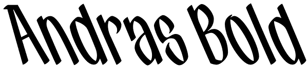 Andras Bold Font