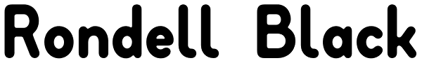Rondell Black Font