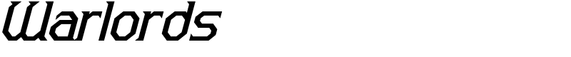 Warlords Font