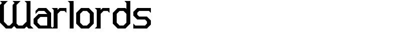 Warlords Font