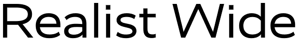 Realist Wide Font