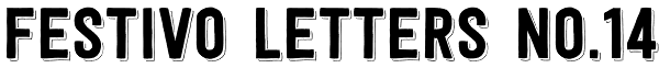 Festivo Letters No.14 Font