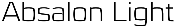 Absalon Light Font
