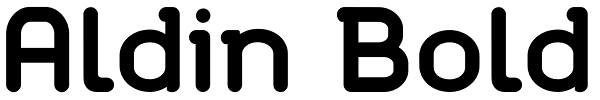 Aldin Bold Font