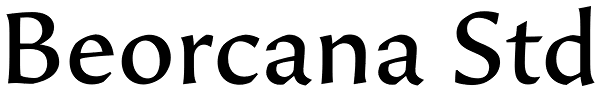 Beorcana Std Font