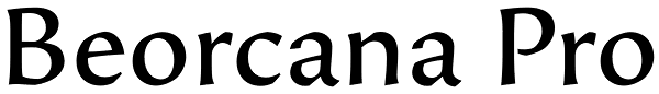 Beorcana Pro Font